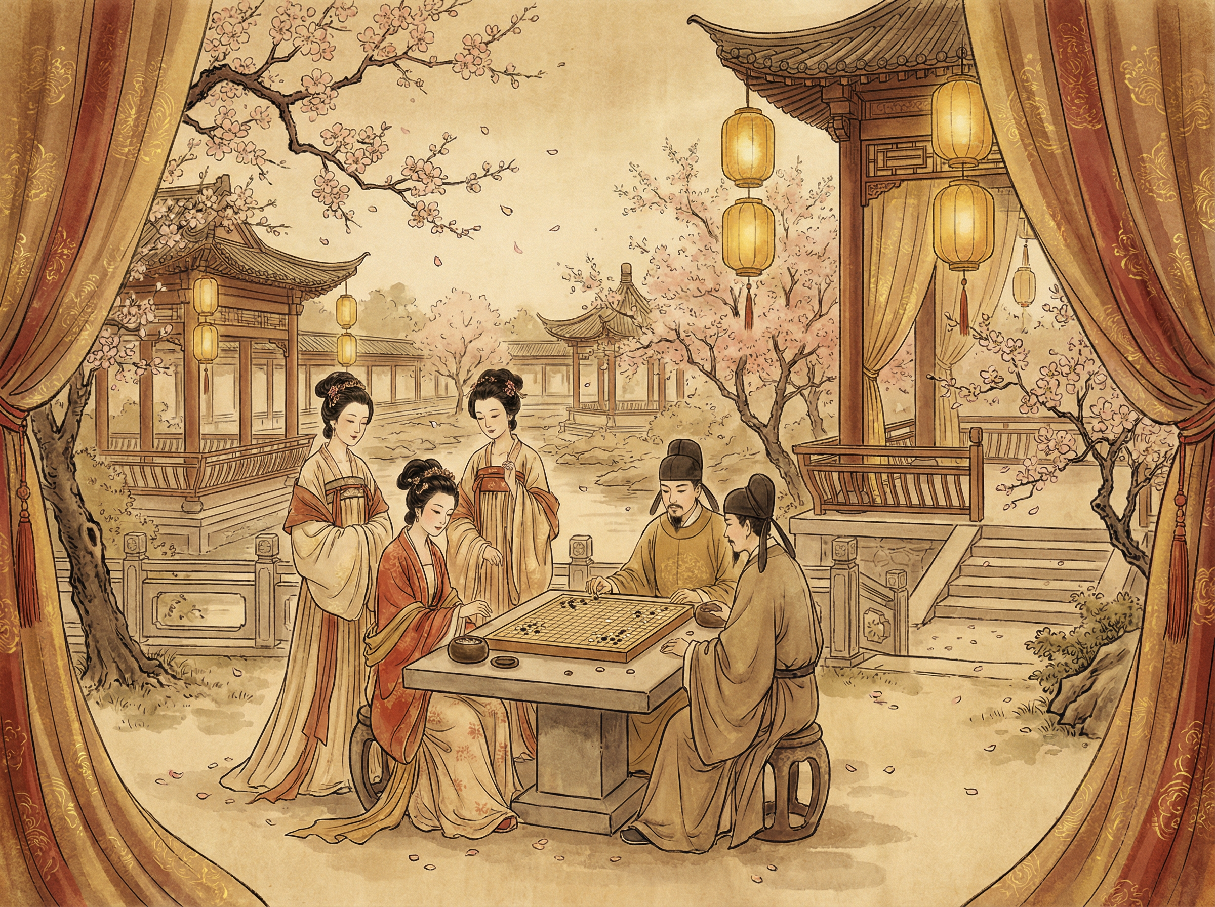 ky棋牌 - 唐代宫廷棋艺文化